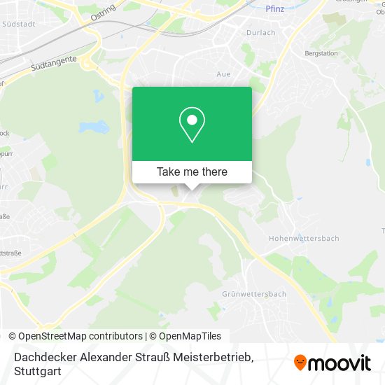 Dachdecker Alexander Strauß Meisterbetrieb map
