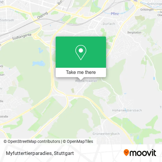 Карта Myfuttertierparadies