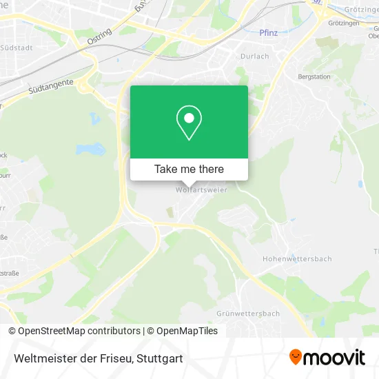 Карта Weltmeister der Friseu