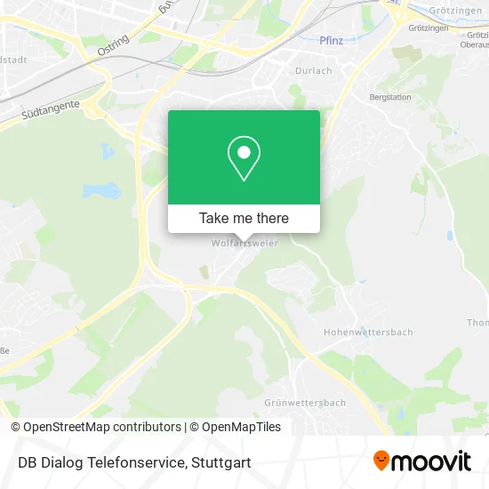 Карта DB Dialog Telefonservice