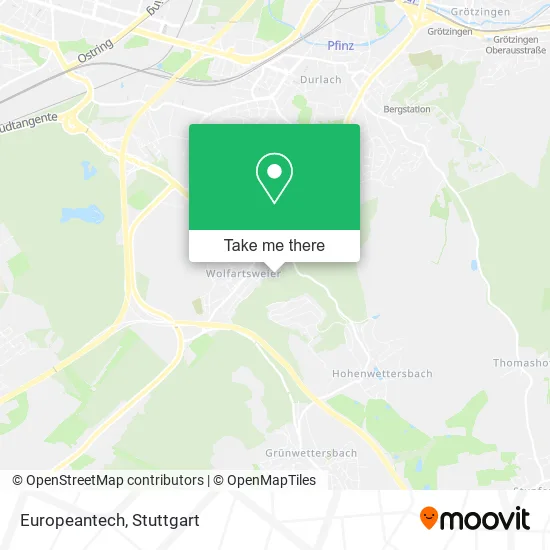 Карта Europeantech