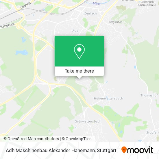 Adh Maschinenbau Alexander Hanemann map