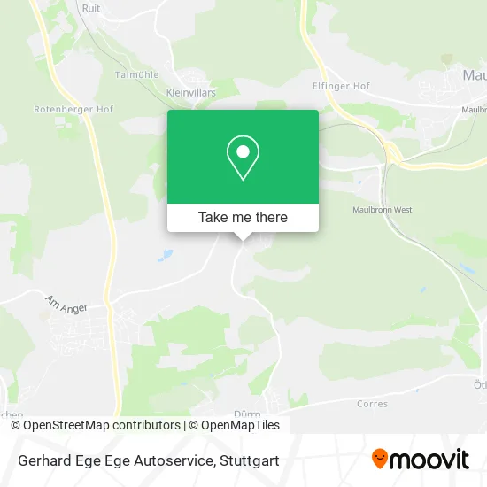 Карта Gerhard Ege Ege Autoservice