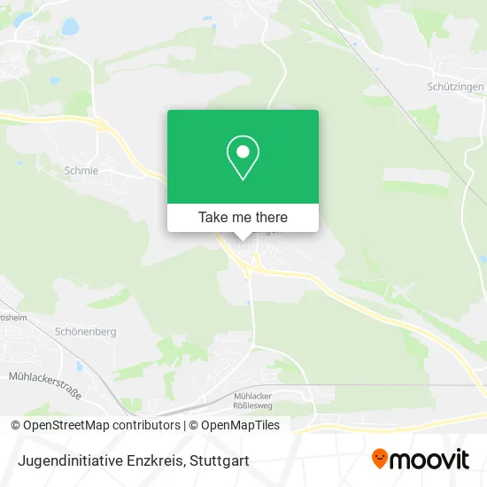 Карта Jugendinitiative Enzkreis