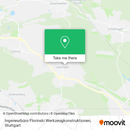Карта Ingeneurbüro Florinski Werkzeugkonstruktionen
