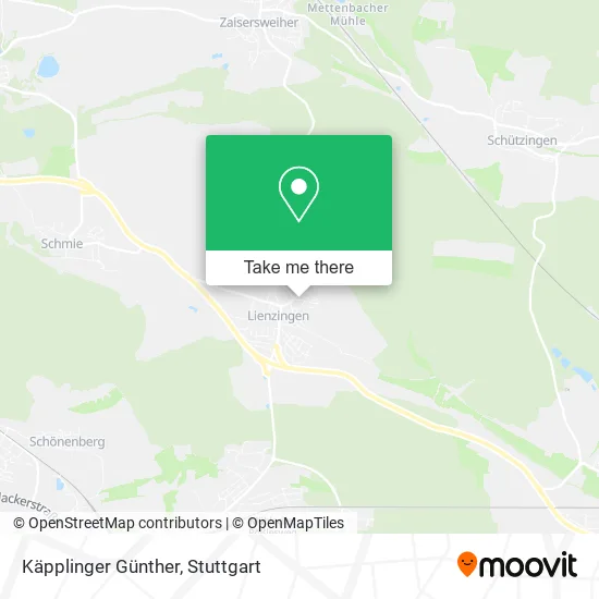 Карта Käpplinger Günther