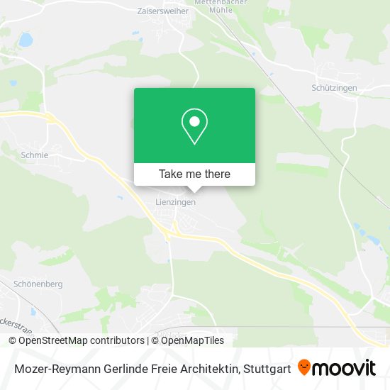 Mozer-Reymann Gerlinde Freie Architektin map