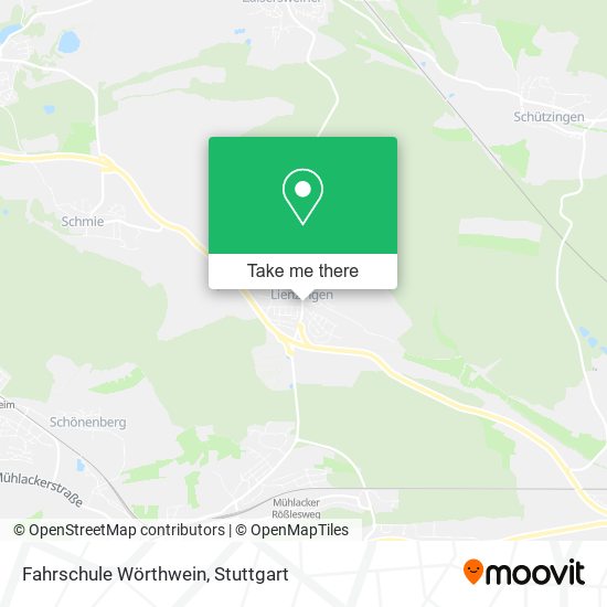 Fahrschule Wörthwein map