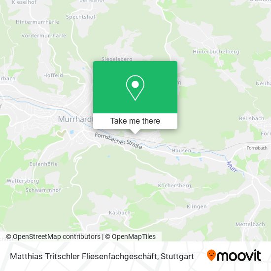 Matthias Tritschler Fliesenfachgeschäft map