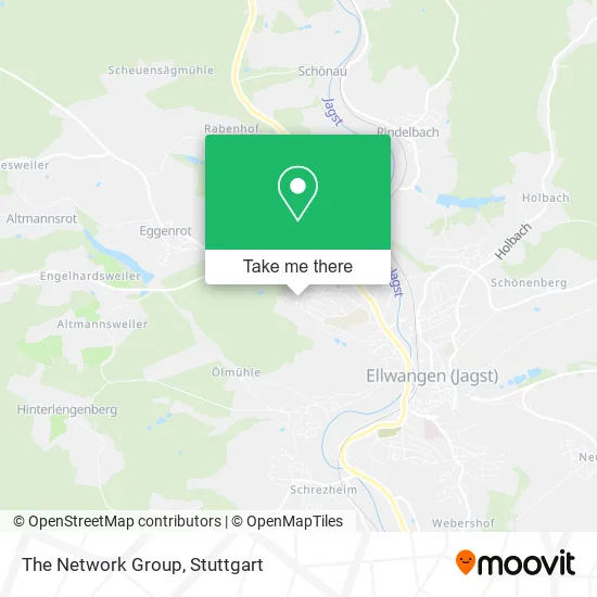 The Network Group map