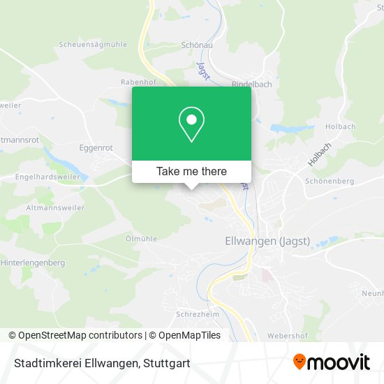 Карта Stadtimkerei Ellwangen