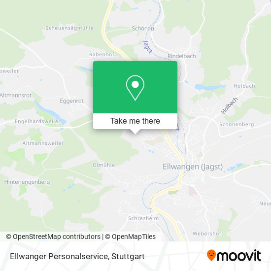 Ellwanger Personalservice map