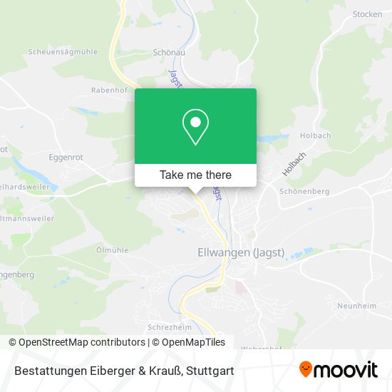 Bestattungen Eiberger & Krauß map