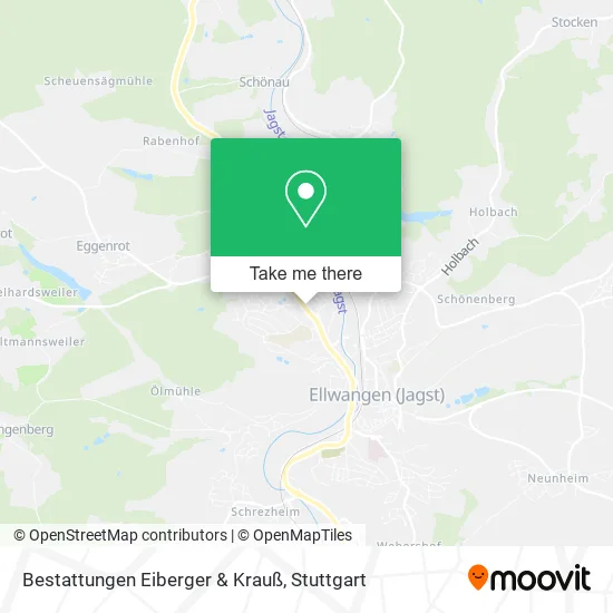 Карта Bestattungen Eiberger & Krauß