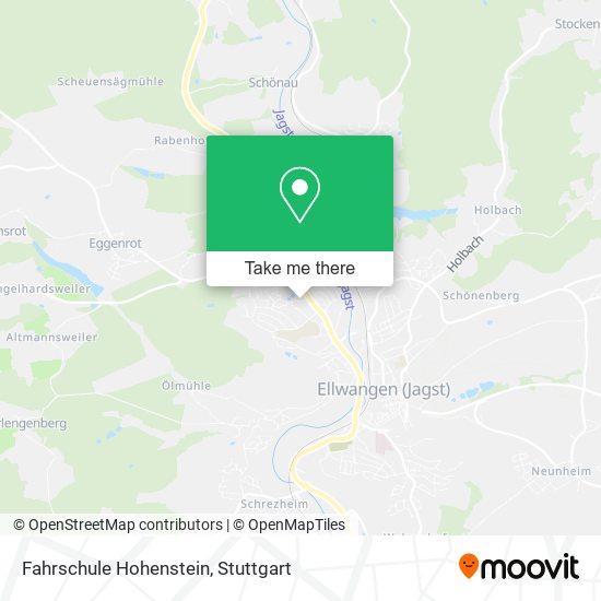 Fahrschule Hohenstein map