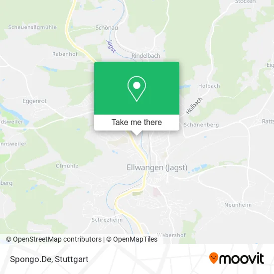 Карта Spongo.De