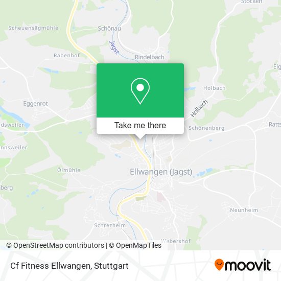 Cf Fitness Ellwangen map