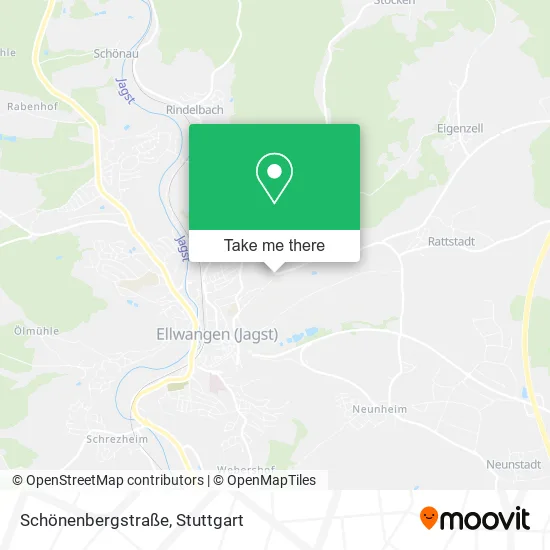 Карта Schönenbergstraße