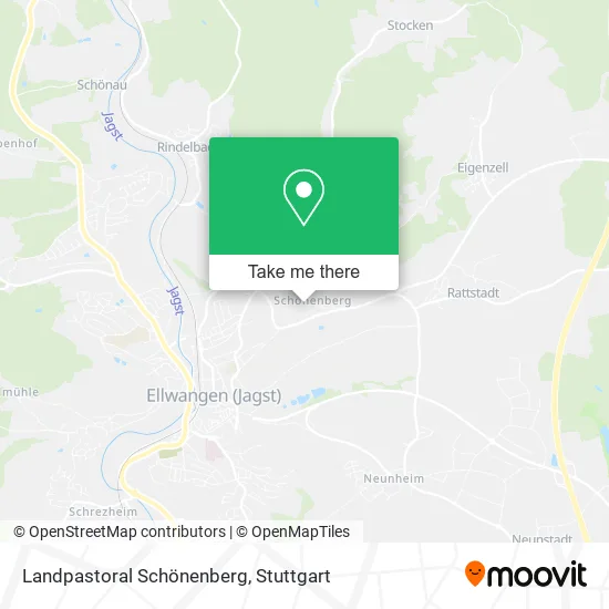 Карта Landpastoral Schönenberg