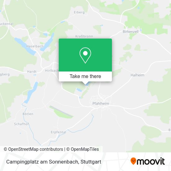Карта Campingplatz am Sonnenbach