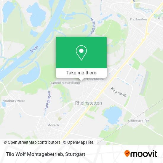 Карта Tilo Wolf Montagebetrieb
