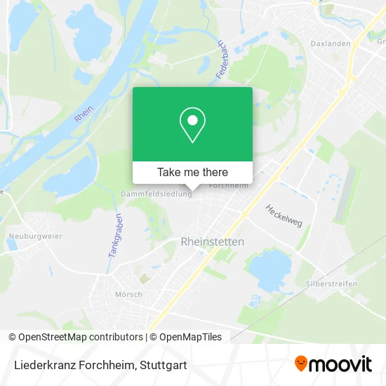 Карта Liederkranz Forchheim