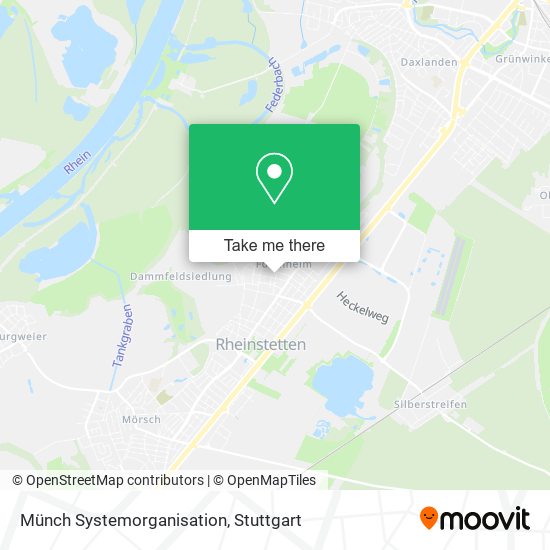 Карта Münch Systemorganisation
