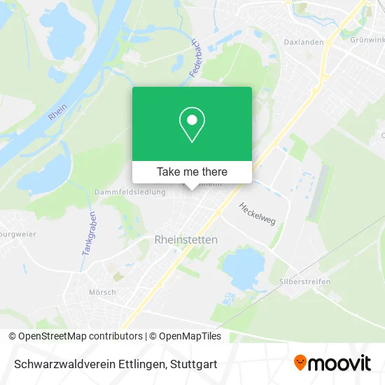 Карта Schwarzwaldverein Ettlingen