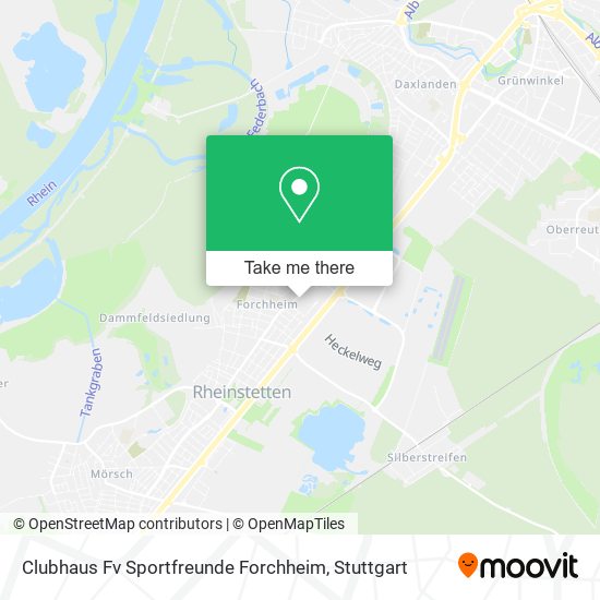 Clubhaus Fv Sportfreunde Forchheim map