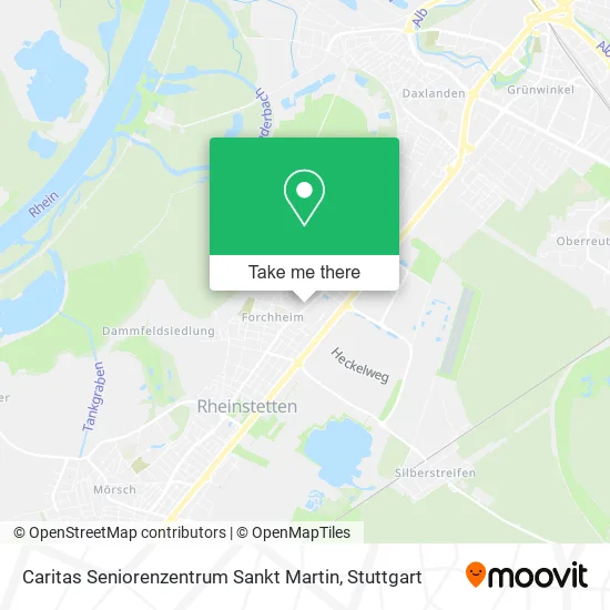 Карта Caritas Seniorenzentrum Sankt Martin