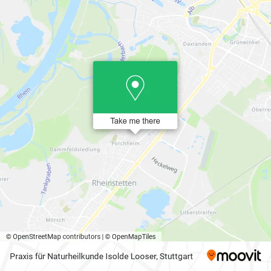 Карта Praxis für Naturheilkunde Isolde Looser
