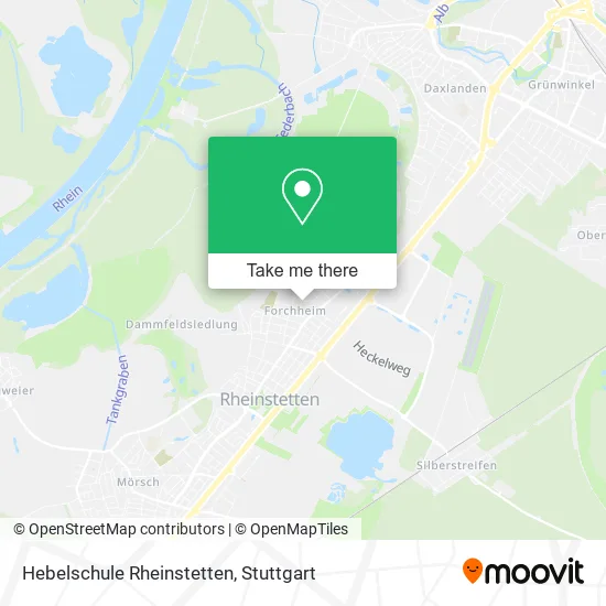 Карта Hebelschule Rheinstetten