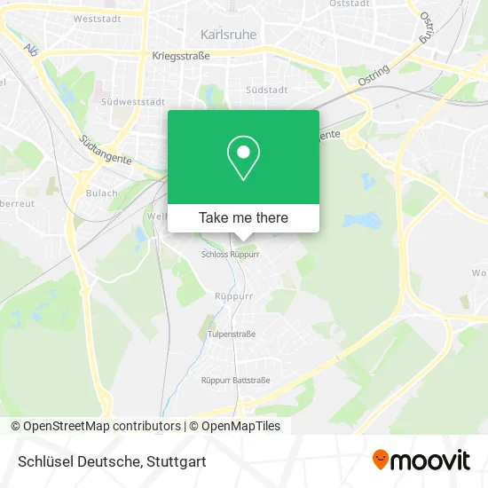 Карта Schlüsel Deutsche