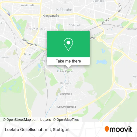 Карта Loekito Gesellschaft mit