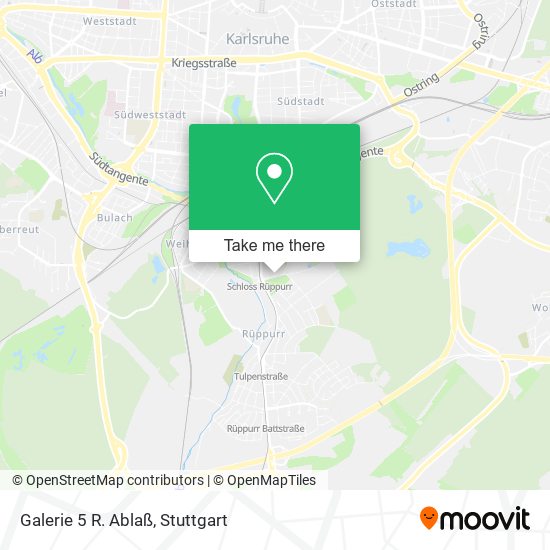 Galerie 5 R. Ablaß map