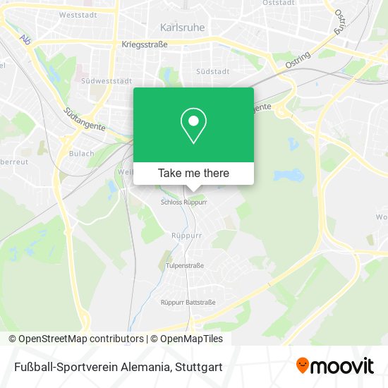 Fußball-Sportverein Alemania map