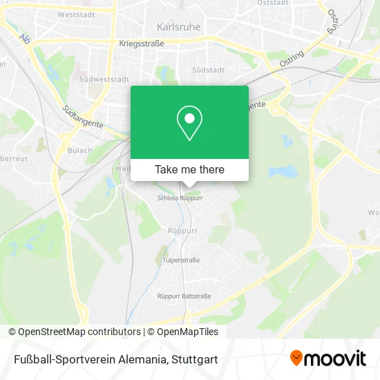 Карта Fußball-Sportverein Alemania