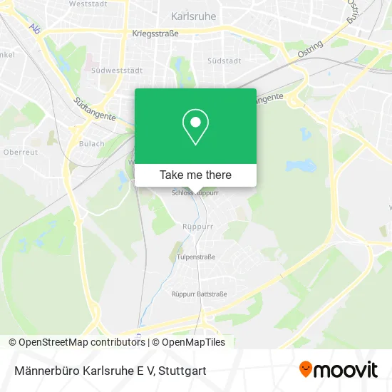Карта Männerbüro Karlsruhe E V