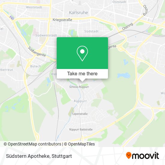 Südstern Apotheke map