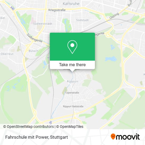 Карта Fahrschule mit Power