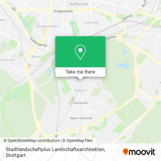 Stadtlandschaftplus Landschaftsarchitekten map