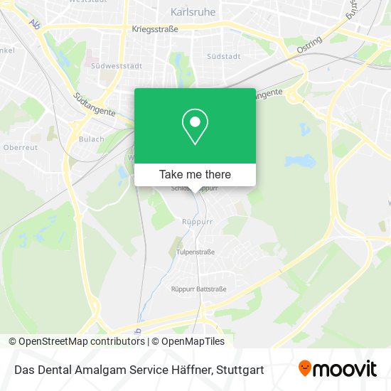 Карта Das Dental Amalgam Service Häffner