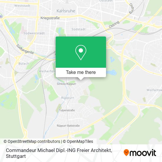 Commandeur Michael Dipl.-ING Freier Architekt map