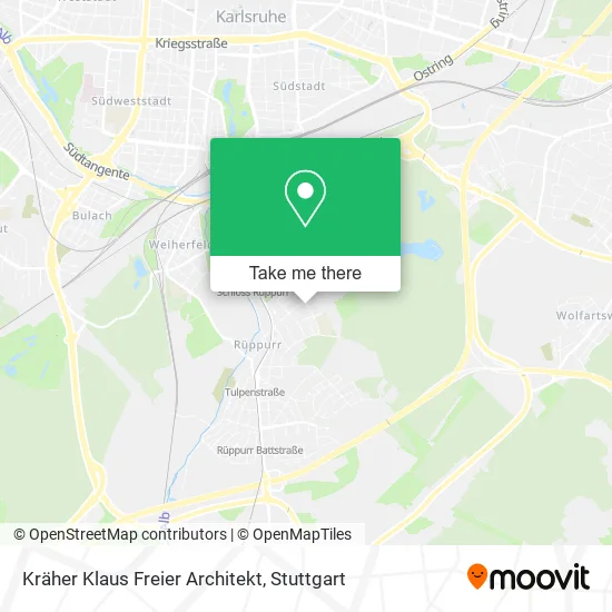 Карта Kräher Klaus Freier Architekt