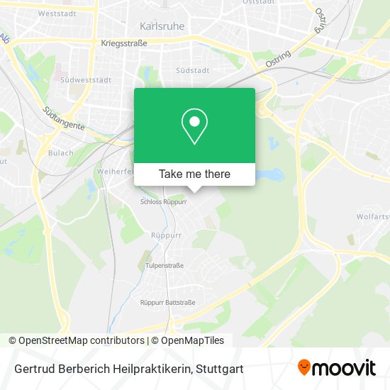 Карта Gertrud Berberich Heilpraktikerin