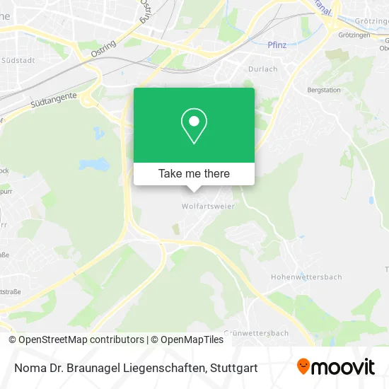 Карта Noma Dr. Braunagel Liegenschaften