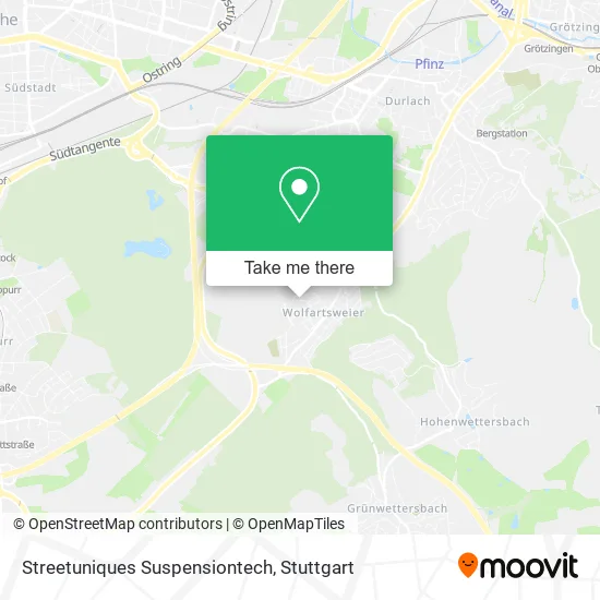 Карта Streetuniques Suspensiontech
