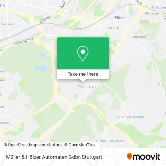 Карта Müller & Hölzer Automaten Gdbr