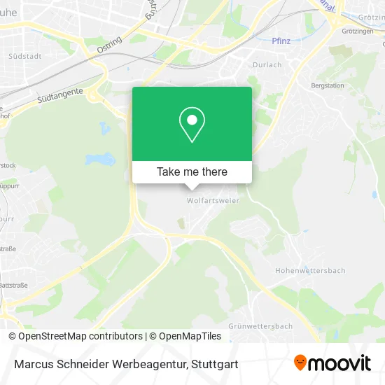 Карта Marcus Schneider Werbeagentur
