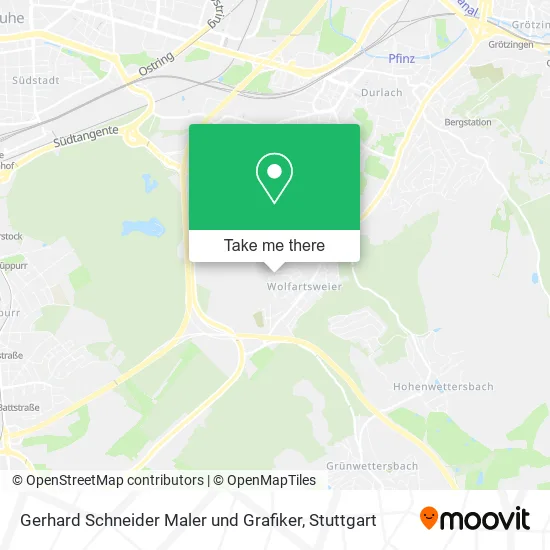 Карта Gerhard Schneider Maler und Grafiker